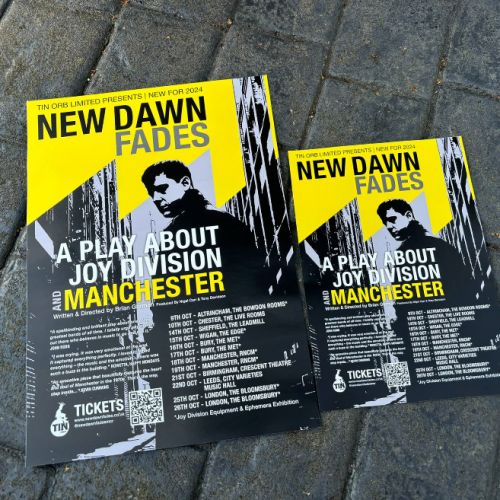 Theatre poster designer Friedbanana | Joy Division poster design