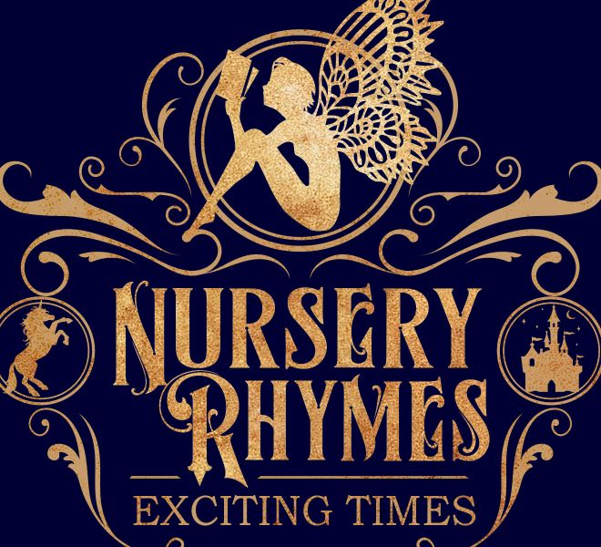 nursery rhyme book cover design