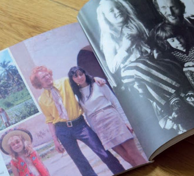 Ginger Baker Photo scrap book