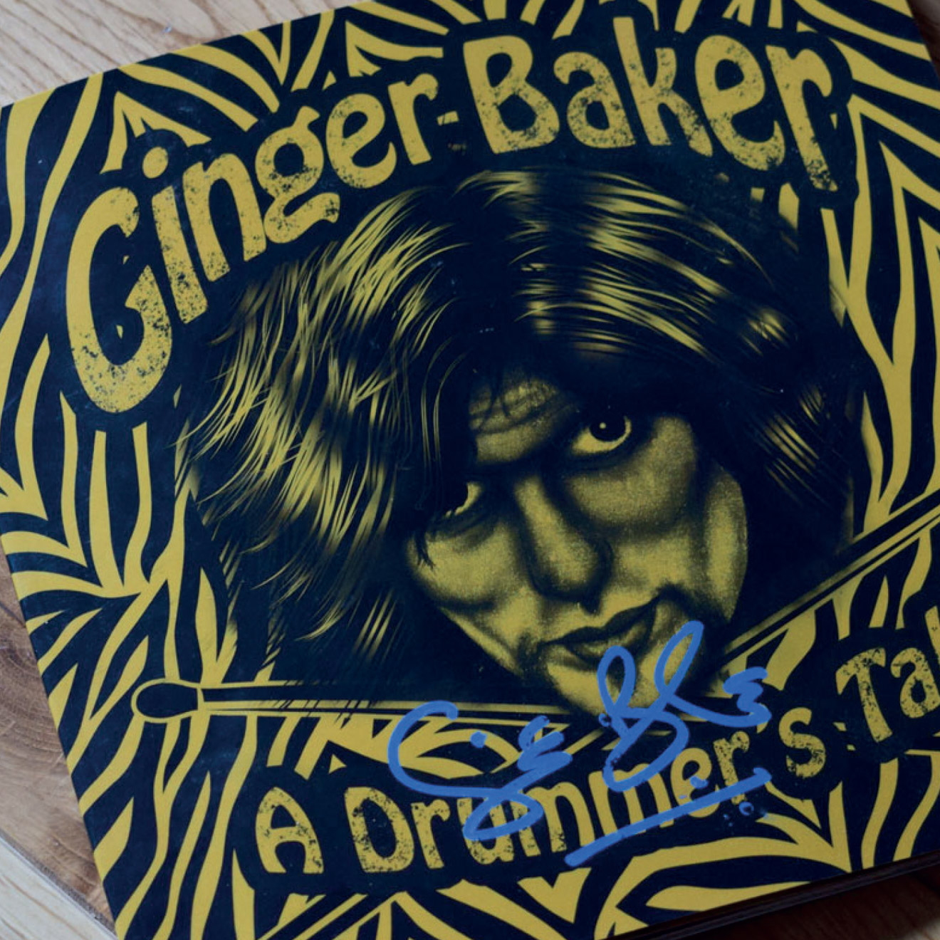 Ginger Baker A drummer's Tale book