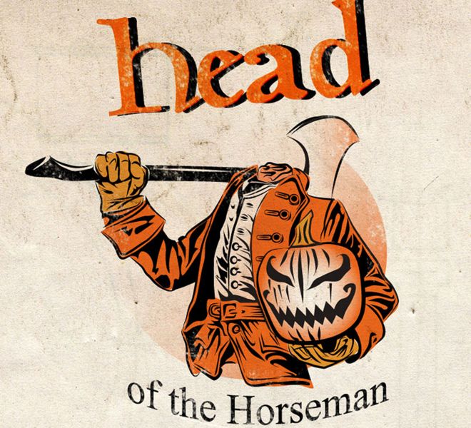 Head of the horseman Cider logo