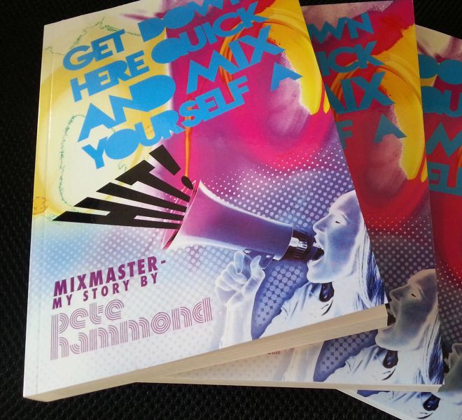 Pete Mixmaster Hammond book design
