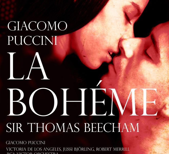 La Boheme theatre poster