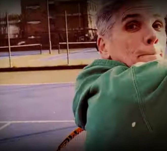 tennis social media video
