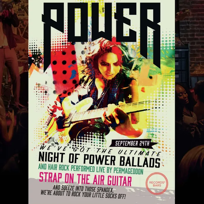 music event poster designers london